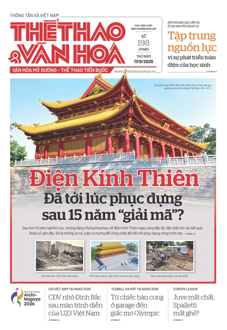  Số 198 (7945) Thứ Năm 17/09/2026