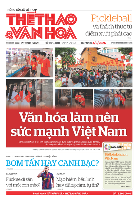 Số 185-188 (7932-7935) Thứ Năm 03/09/2026