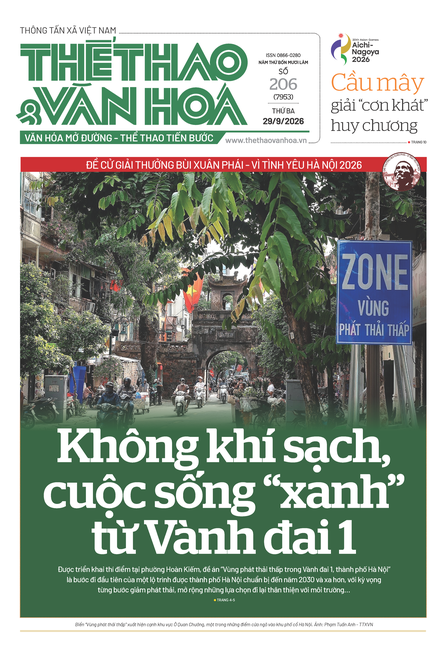Số 206 (7953) Thứ Ba 29/09/2026