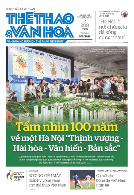Số 208 (7955) Thứ Năm 01/10/2026
