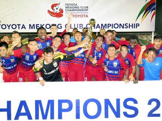 Anh Đức lập cú đúp, Bình Dương vô địch Mekong Cup 2014