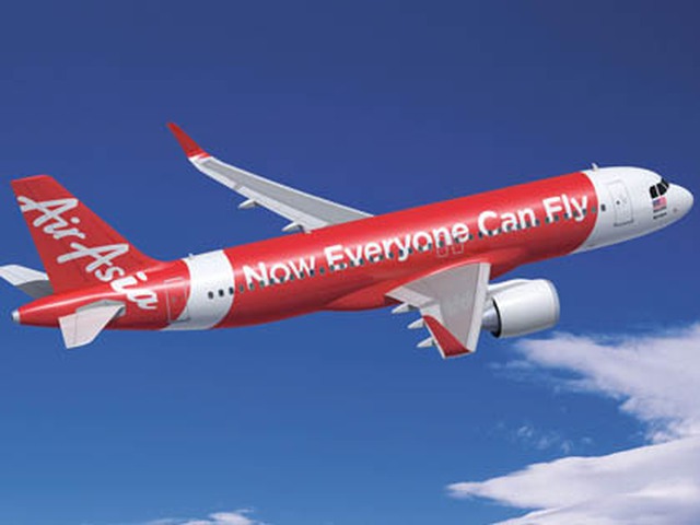 AirAsia miễn phụ phí xăng dầu trên mọi chuyến bay
