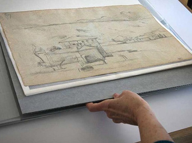 Hiểu thêm 'quá trình nghệ thuật' của Paul Cezanne qua 2 phác họa mới tìm thấy