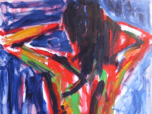 Lần đầu tiên danh họa Trần Lưu Hậu trưng bày tranh nude ở tuổi 90