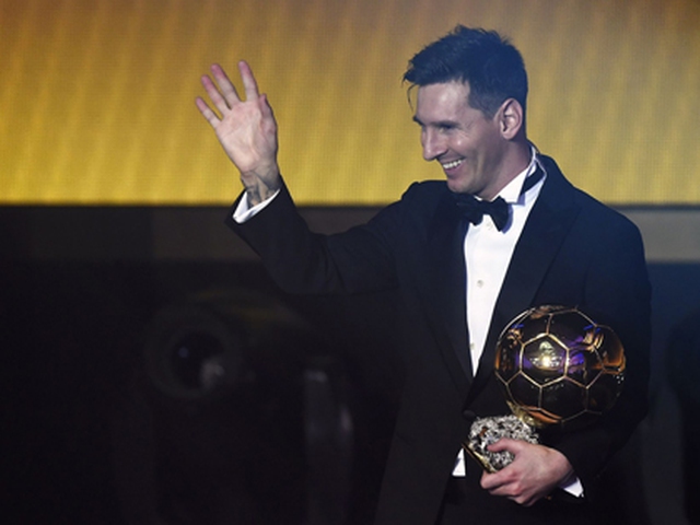 Kết quả chi tiết Quả bóng Vàng FIFA 2015: Messi bỏ xa Ronaldo và Neymar