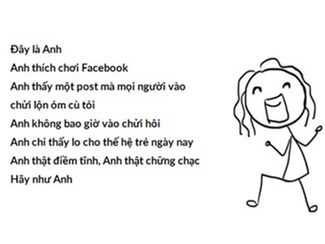 Trào lưu 'Be Like Me' - viết facebook tử tế - gây bão mạng 