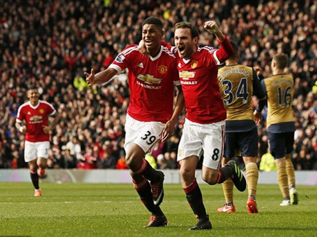 Man United 3-2 Arsenal: Thua tiền đạo 18 tuổi Rashford, Arsenal yếu đuối... như thường lệ