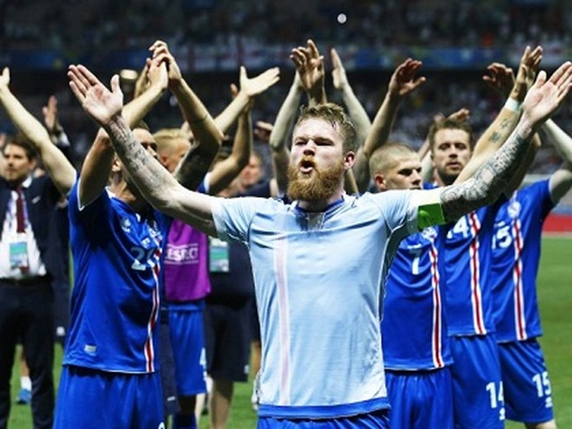 Kiểu ăn mừng của Iceland sẽ ĐỘC nhất EURO 2016