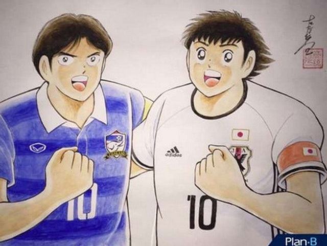 Tác giả Captain Tsubasa 'tiếp lửa' cho trận chiến Thái Lan - Nhật Bản