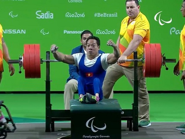 Lê Văn Công và dấu ấn ở Paralympic