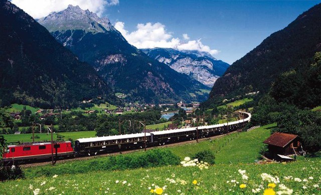 10 cung đường sắt tuyệt đẹp trên thế giới