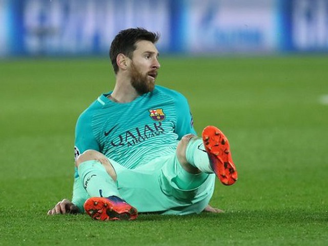 Leo Messi không ăn mừng dù ghi bàn thắng phút chót giúp Barca có 3 điểm