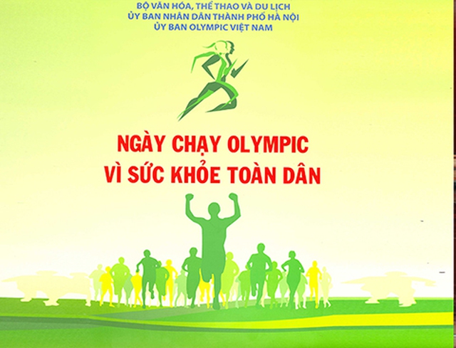 Ngày chạy Olympic năm 2017 được tổ chức ở 3 điểm cầu