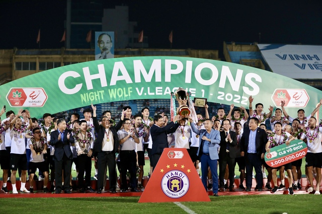 CLB Hà Nội vô địch V-League 2022 - Ảnh 8.