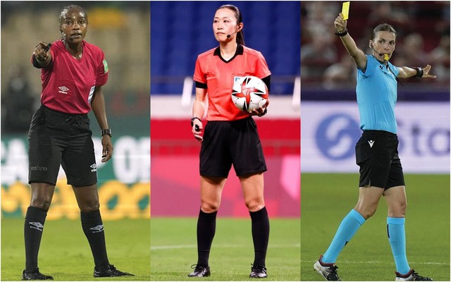 VIDEO: World Cup 2022 lần đầu tiên có trọng tài nữ cầm còi - Ảnh 3.