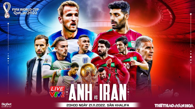 Nhận định bóng đá, nhận định Anh vs Iran, World Cup 2022 (20h00, 21/11)