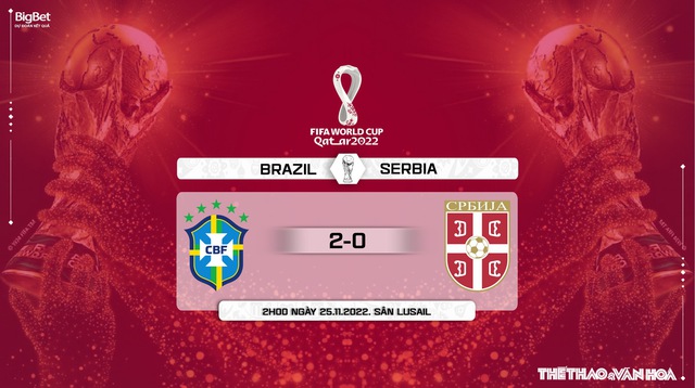 Nhận định bóng đá, nhận định Brazil vs Serbia, World Cup 2022 (2h00, 25/11) - Ảnh 12.