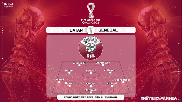 Nhận định bóng đá, nhận định Qatar vs Senegal, World Cup 2022 (20h00, 25/11) - Ảnh 7.