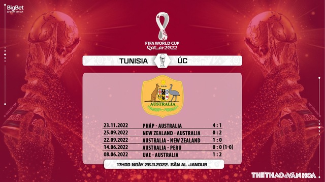 Nhận định bóng đá, nhận định kèo Tunisia vs Úc, World Cup 2022 (17h00, 26/11) - Ảnh 9.