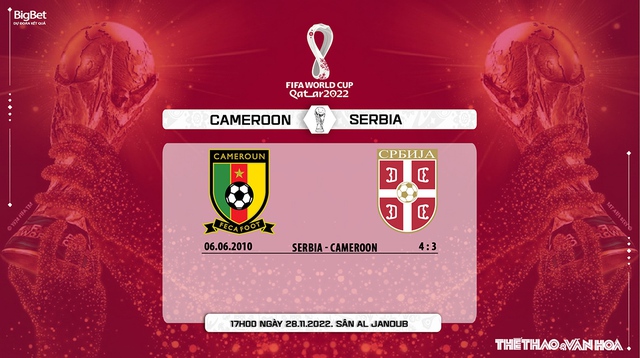 Nhận định bóng đá Cameroon vs Serbia, World Cup 2022 (17h00, 28/11) - Ảnh 7.