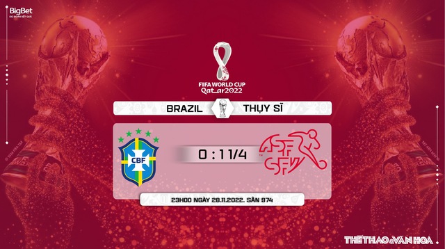 Dự đoán, nhận định Brazil vs Thụy Sỹ, World Cup 2022 (23h00, 28/11) - Ảnh 10.