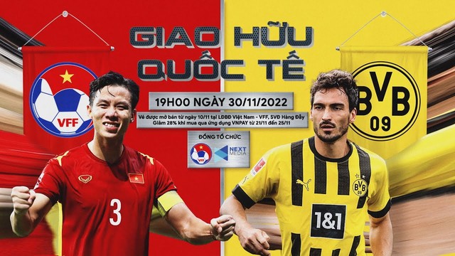 Xem trực tiếp bóng đá giao hữu Việt Nam vs Dortmund kênh nào? VTV mấy trực tiếp? - Ảnh 2.