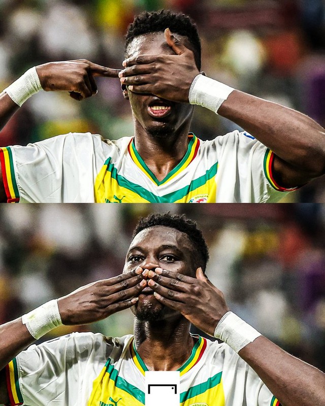 Màn ăn mừng cực dị của Ismaila Sarr ở World Cup - Ảnh 3.