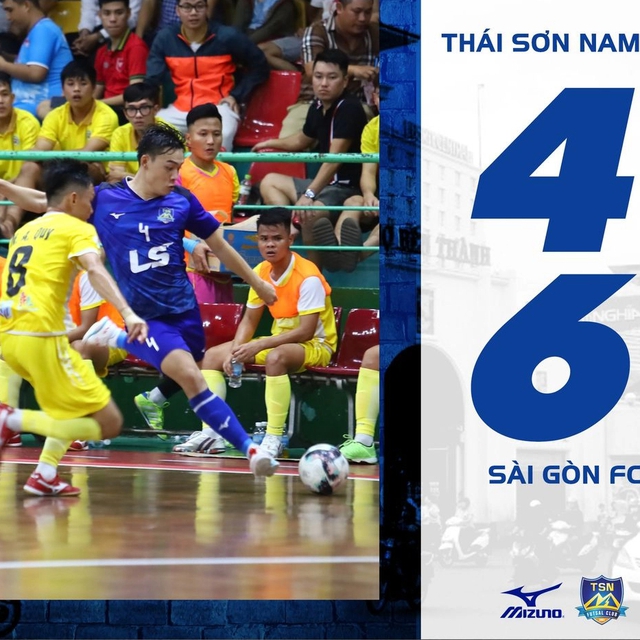 Thái Sơn Nam hoàn tất cú đúp thất bại mùa bóng 2022 - Ảnh 1.