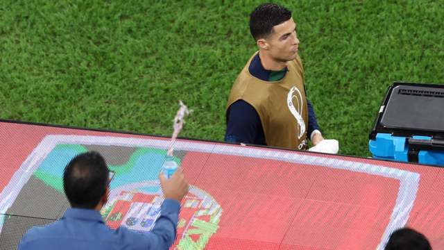 Fan bị đuổi khỏi sân vì hành vi xấu với Ronaldo