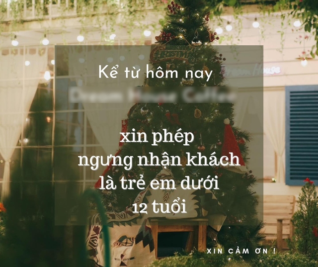 Quán cà phê tuyên bố 'miễn tiếp' khách dưới 12 tuổi gây tranh cãi: Người đồng tình, kẻ phản đối gay gắt - Ảnh 2.