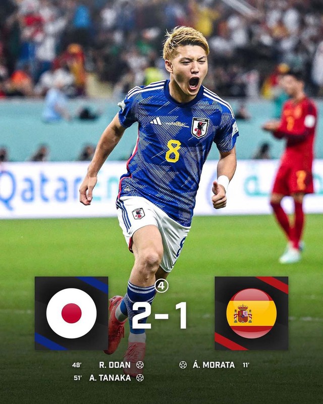 Video bàn thắng Nhật Bản vs Tây Ban Nha - Ảnh 3.