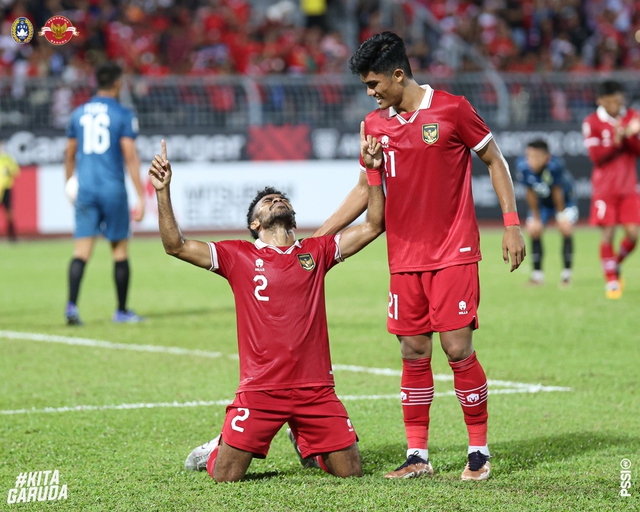 Kết quả bóng đá Brunei 0-7 Indonesia: Chiến thắng tưng bừng - Ảnh 1.