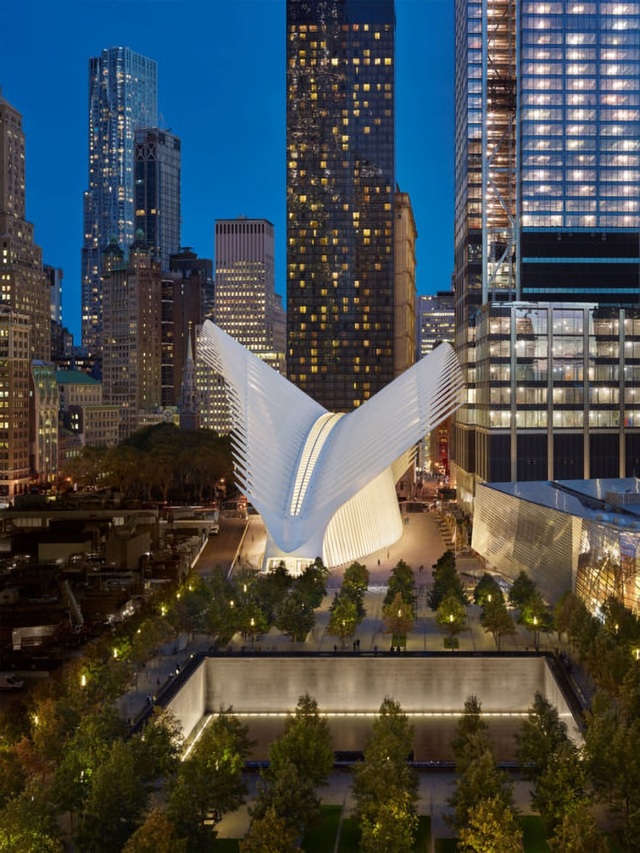 V BTS là người nổi tiếng đầu tiên có quảng cáo sinh nhật ở trung tâm giao thông Oculus New York - Ảnh 1.