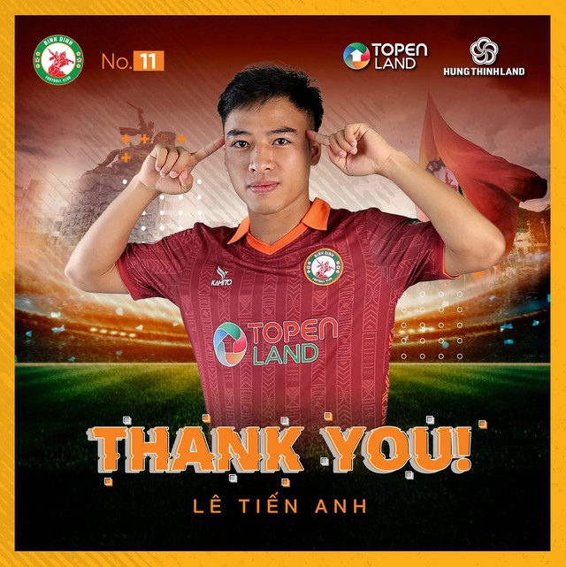 Lê Tiến Anh, Bình Định, Hải Phòng, chuyển nhượng V League 2023