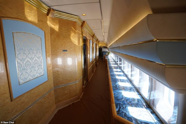 Bên trong “cung điện trên không” của Hoàng gia Qatar giá hơn nửa tỷ đô: To hơn cả máy bay thương mại và trang hoàng nội thất choáng ngợp - Ảnh 10.