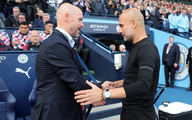 Guardiola có ý tưởng nực cười đấu MU - Ảnh 2.