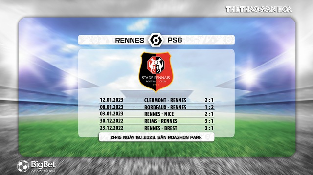 Nhận định bóng đá Rennes vs PSG (2h45, 16/1), Ligue 1 - Ảnh 6.