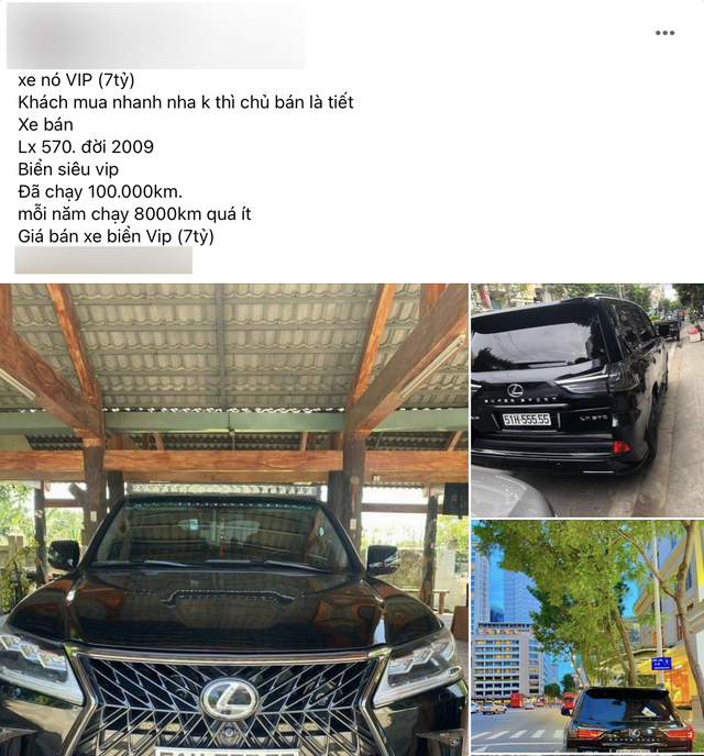 Chạy 100.000km, Lexus LX 570 15 năm tuổi vẫn bán giá 7 tỷ nhờ vào biển số ‘khủng’ - Ảnh 1.