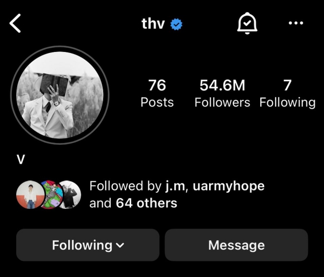 V BTS theo dõi T.O.P Big Bang trên Instagram? - Ảnh 3.