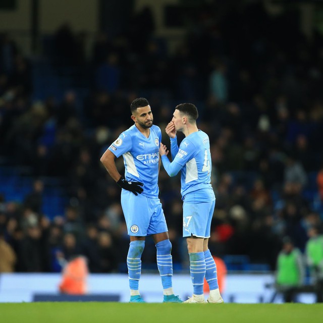 Cả Foden lẫn Mahrez đều gây thất vọng trong trận thua Man City hồi cuối tuần