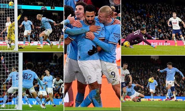 Man City 4-2 Tottenham: Ngược dòng ấn tượng - Ảnh 2.