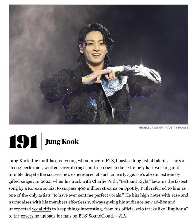 'Top 200 ca sĩ vĩ đại nhất mọi thời' của Rolling Stone, K-pop chỉ có Jungkook BTS và IU - Ảnh 1.