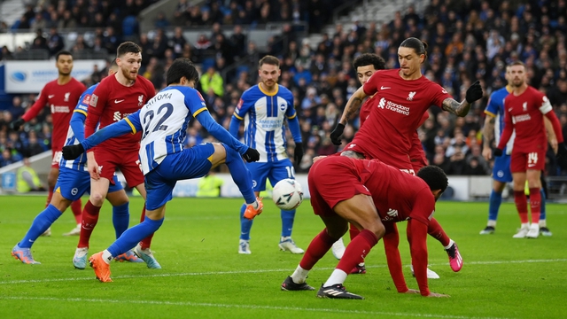 Liverpool bị loại khỏi Cúp FA: Ác mộng Brighton lại hành hạ Liverpool - Ảnh 1.