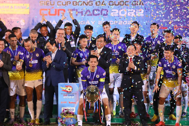 Siêu Cúp quốc gia 2022, Hà Nội FC 2-0 Hải Phòng: Lời thách thức của nhà vô địch - Ảnh 1.