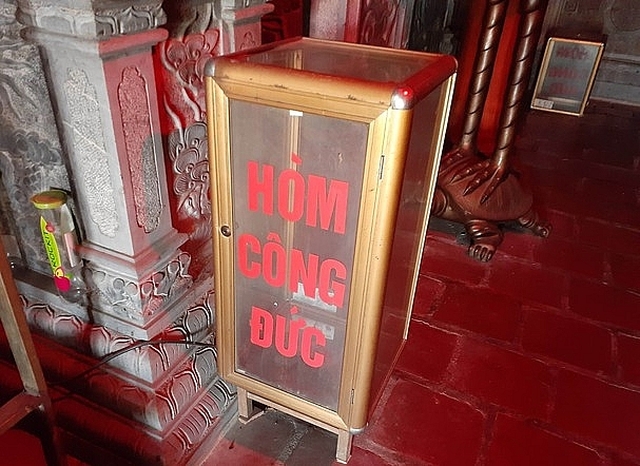 Hướng dẫn quản lý tiền công đức, tài trợ cho di tích và hoạt động lễ hội - Ảnh 1.