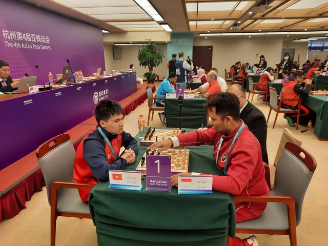 ASIAN Para Games 4: Đoàn Thể thao Việt Nam có thêm 5 HCB nhờ cờ vua - Ảnh 2.