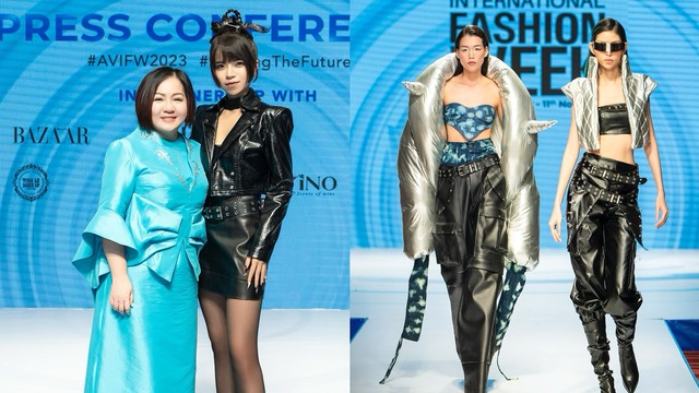 NTK trẻ Phạm Trần Thu Hằng lần đầu tiên tham dự Vietnam International Fashion Week 2023