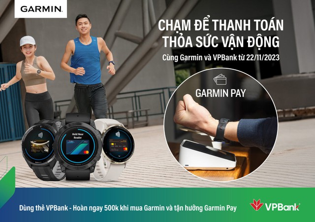 Garmin Pay chính thức ra mắt tại Việt Nam: Thanh toán tiện lợi và bảo mật hơn chỉ với một chạm - Ảnh 1.