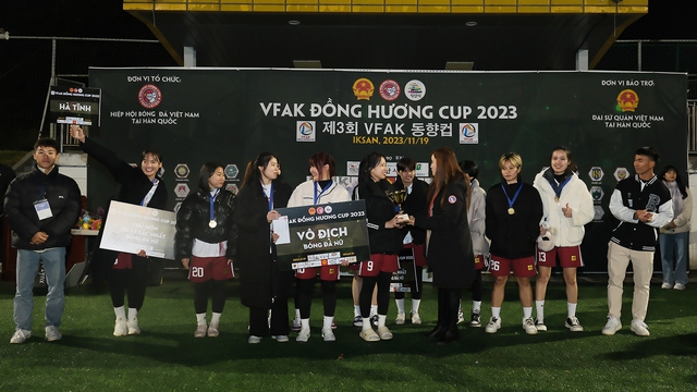 Nghệ An đăng quang vô địch giải VFAK Đồng hương Cup ở Hàn Quốc‏ - Ảnh 8.