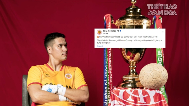 Filip Nguyễn nhận tin vui từ CLB CAHN, có thể góp mặt ở Asian Cup 2023